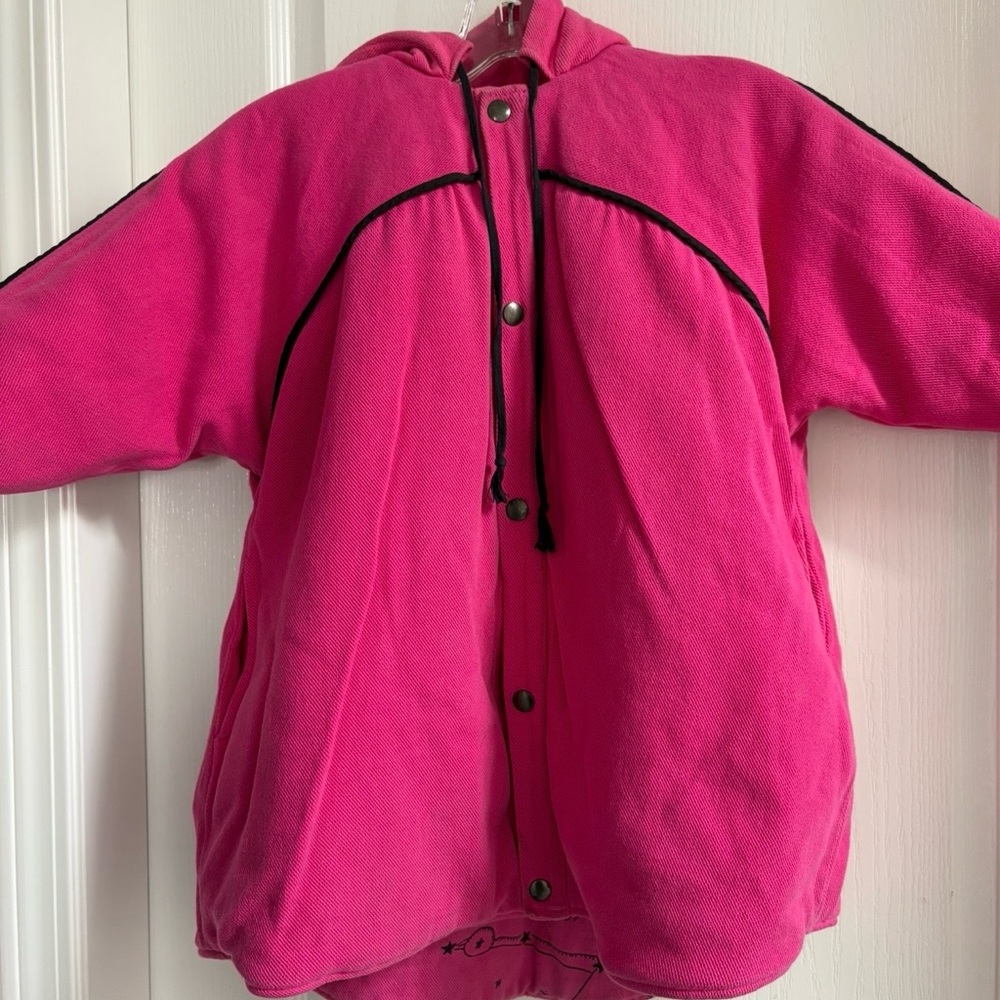 Pink Kids Puffer Jacket - Picture 5 of 9
